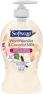Softsoap Deeply Moisturizing Liquid Hand Soap Pump Warm Vanilla & Coconut Milk 332 Ml