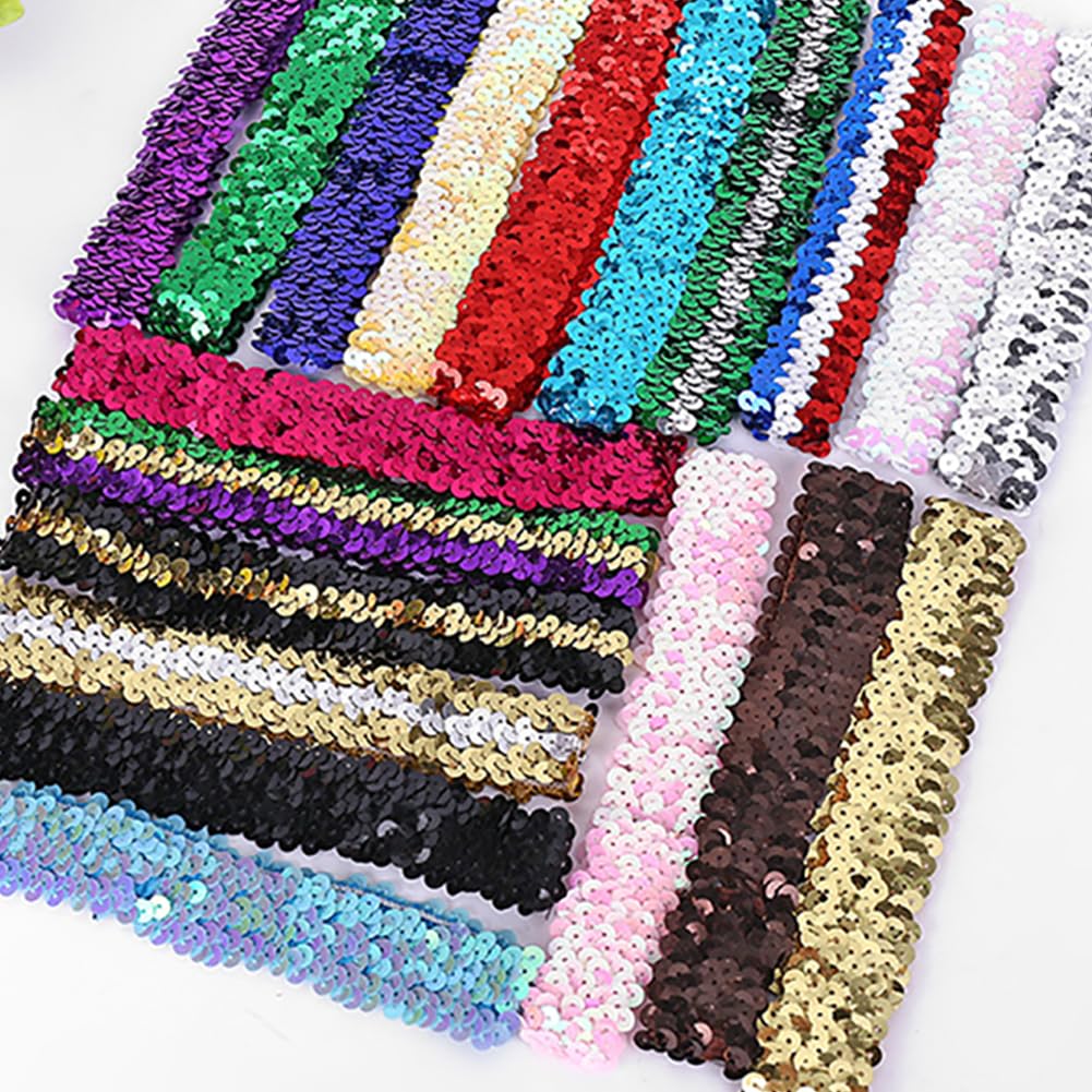 Decorative Hair Bands (Bundle of 15) Amazon.com: DEEKA Dark Green Uniform 15 Pieces Hair  main image 3