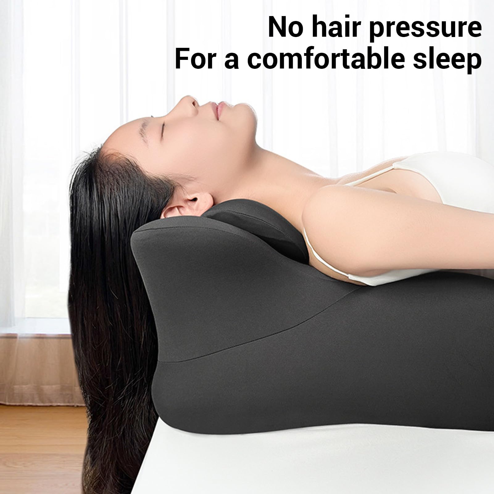 Mingzhe Reading Pillow Versatile Memory Foam Design for Bed Elevation and
