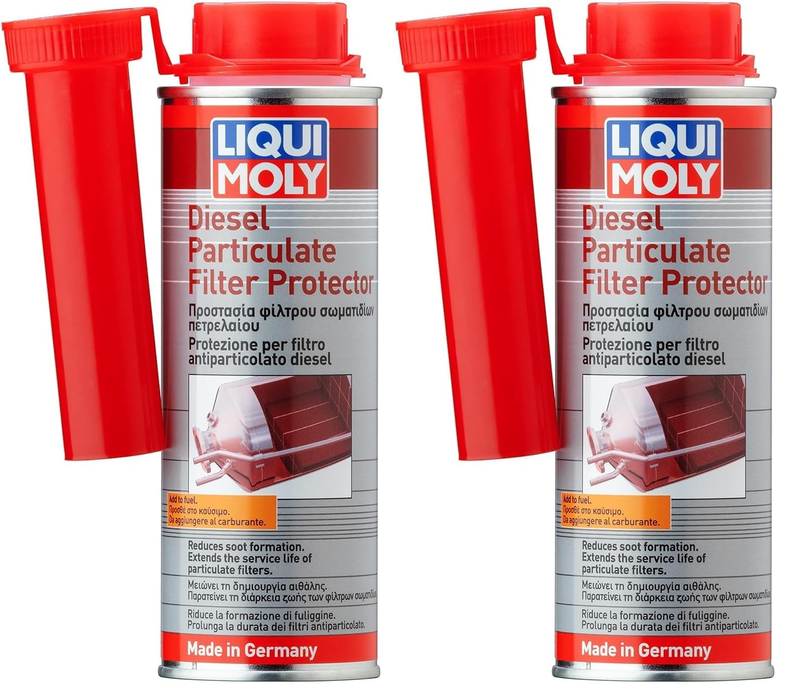 Protection filtre antiparticulato Liqui Moly additif diesel 7180 noir lot de 2