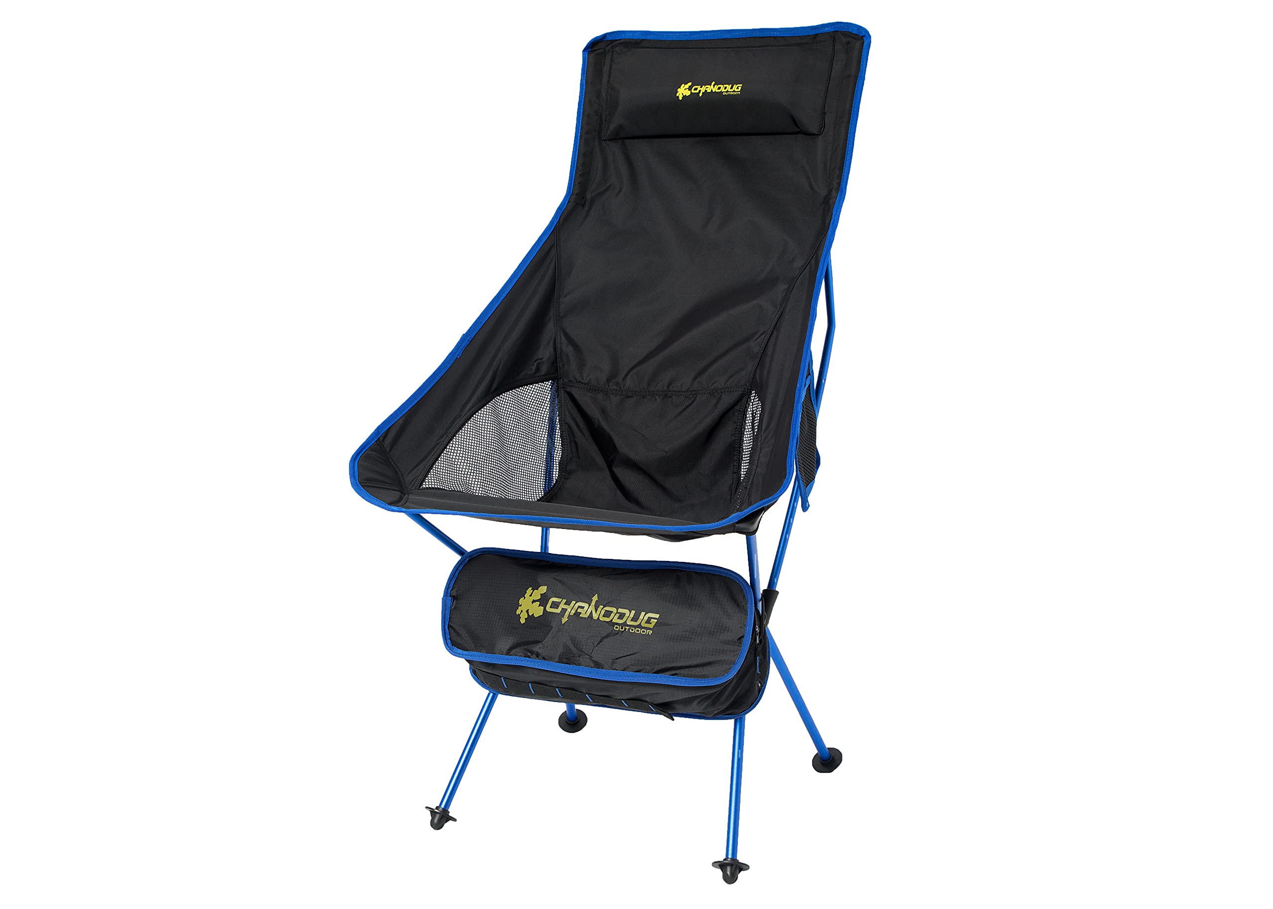 CMY Folding Camping Chair, Lightweight Portable Outdoor Chair For Fishing Garden Hiking Backpacking Travel Outside seat (Dark Blue)
