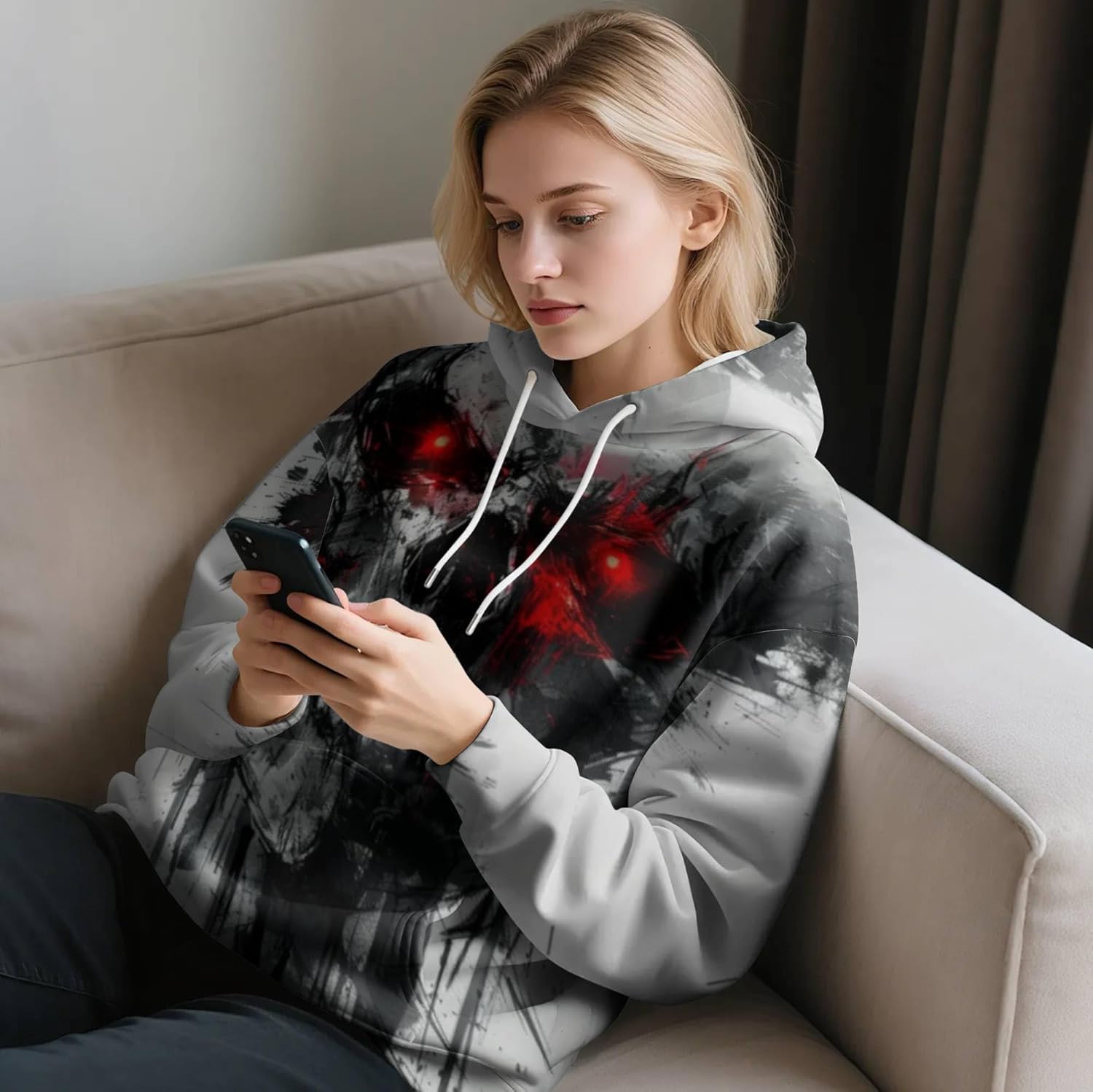 3D Printed Hoodie High Definition Graphic Comfortable and Stylish Unisex Breathable Fabrics Ideal for Casual Wear - Image 6