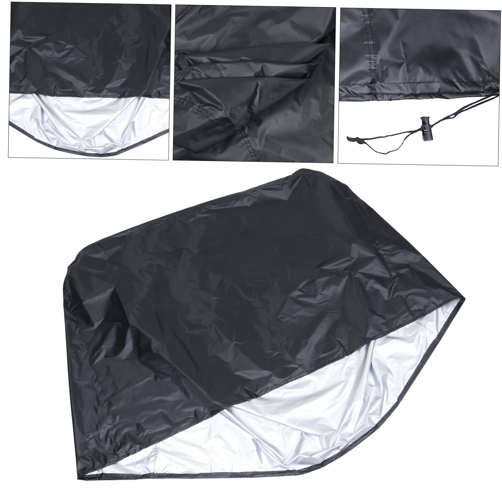 UKCOCO Funda para Parrilla de Barbacoa Cuadrada Protectora para Exteriores Funda para Horno de Barbacoa