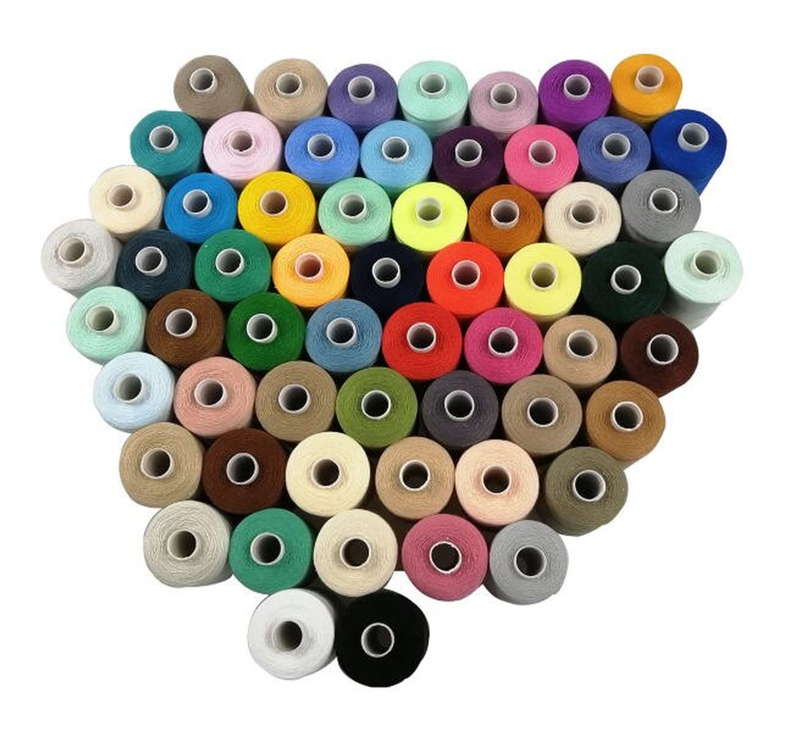Nähgarn 120 Farben Nähfaden 1000 Yards Nähmaschine Fadensatz 40s / 2 for Nähmaschine, Quilten, Hand Nähen Nähgarn Set (Size : 60 Colors)