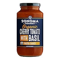 Vista 3 de Sonoma Gourmet Paquete variado de salsa para pasta, sin OMG, sin azúcar añadido, 6 sabores hechos por chef, frascos de 25 onzas