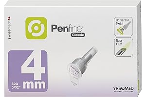 Penfine Classic 4mm Pen Needles: Premium Quality for Optimal Diabetes Management