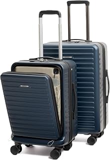Assembly Stark Hard Luggage Set of 2 Trolley Bags (20 + 24 Inch), Unbreakable Polycarbonate Luggage Set, TSA Lock, Silent ... Price In India