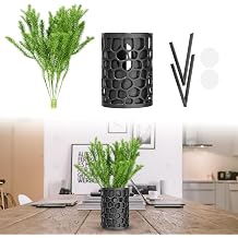 Camera Disguise Vase Fit for Ring Indoor Cam 1st Gen Camera, Includes Adjustable Wedge & Fake Plant, Top-Loading Design, Enhanced View