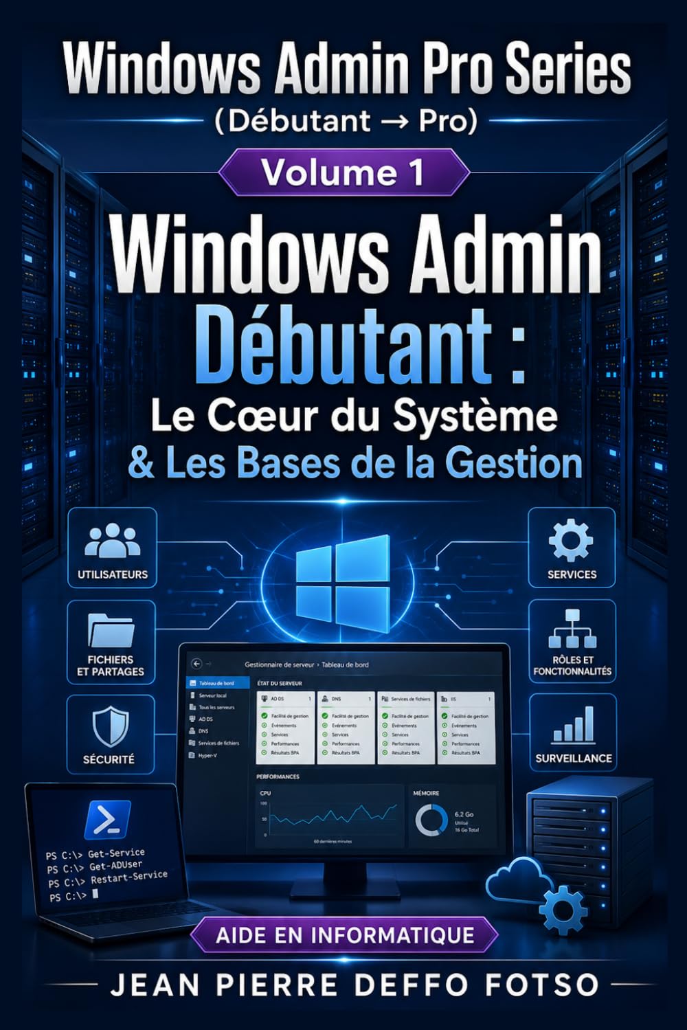 COLLECTION Windows Admin Pro Series (Débutant → Pro) Volume 1 Windows Admin Débutant: Le Cœur du Système & Les Bases de la Gestion