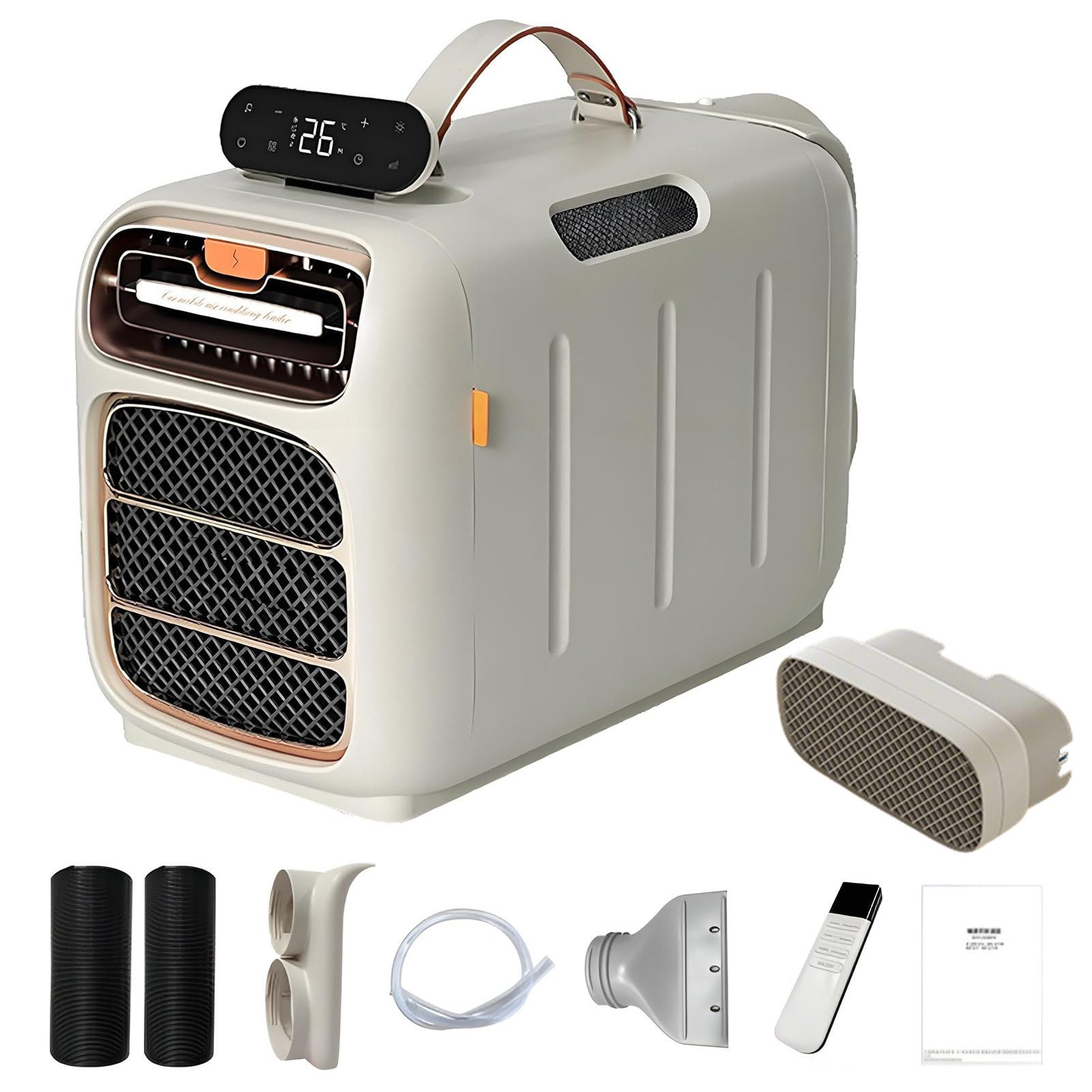 JXUANMM Portable Camping Air Conditioner, Outdoor Air Conditioning Unit for Tent and RV, Cool+Heat