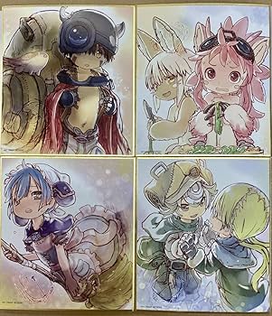 【非売品】劇場版メイドインアビス 特典色紙全種類セット 入場者特典 | 劇場版「メイドインアビス」-深き魂の黎明- 公式サイト