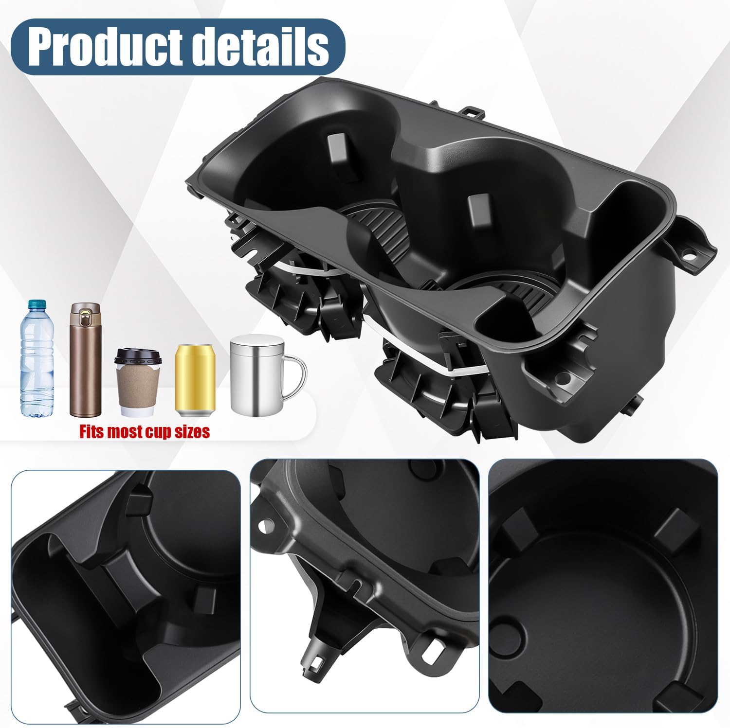 Center Console Cup Holder Compatible with Ford Explorer 2020-2025