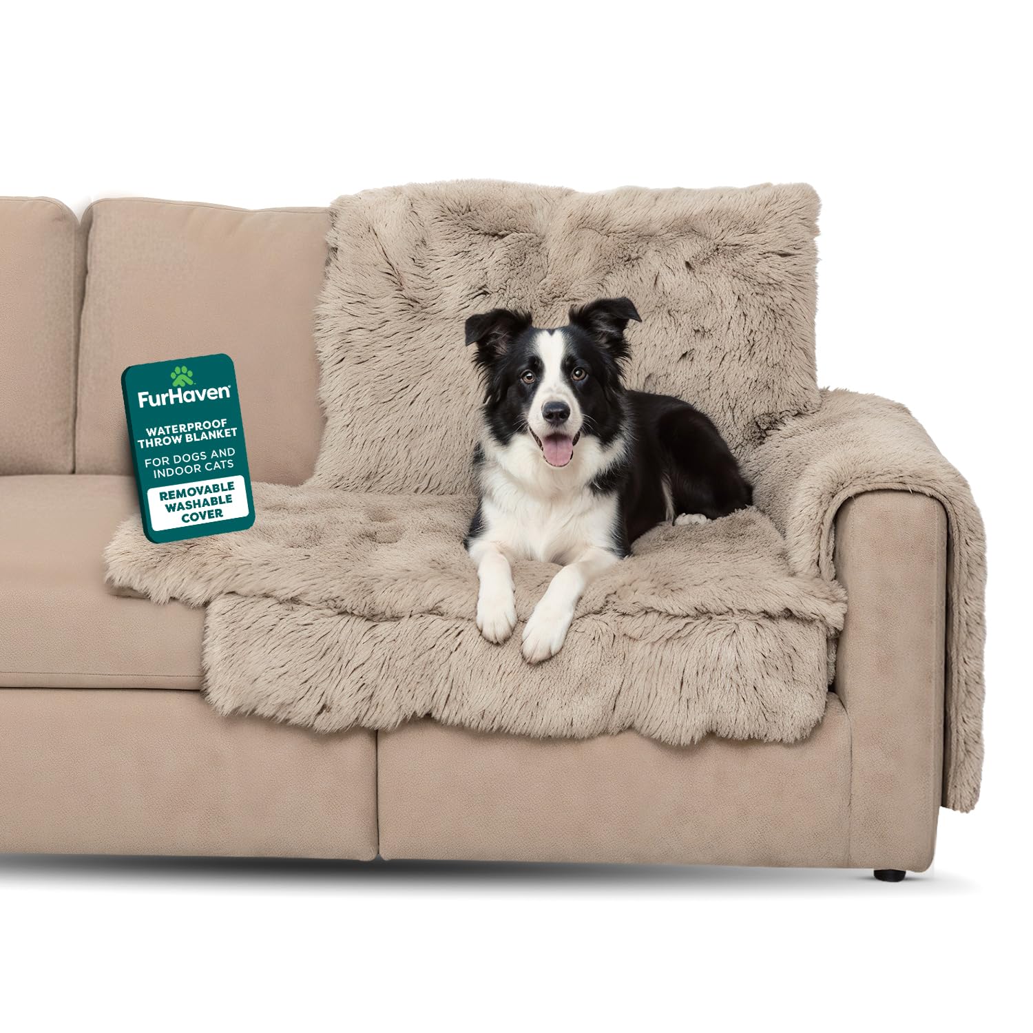 Amazon.com : Furhaven Corner Cushion Seat Cover for Dogs & Cats