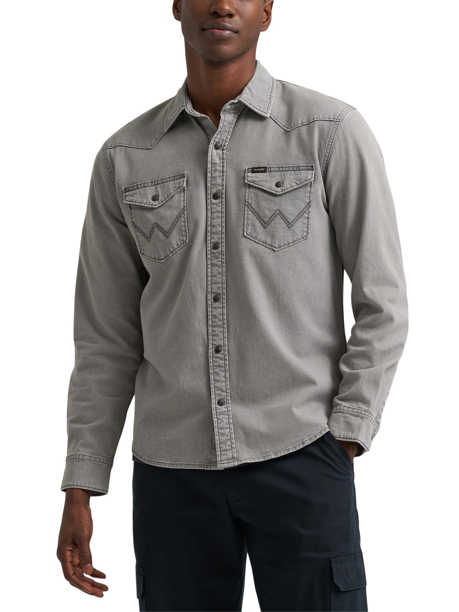 Men's Iconic Regular Fit Snap Shirt