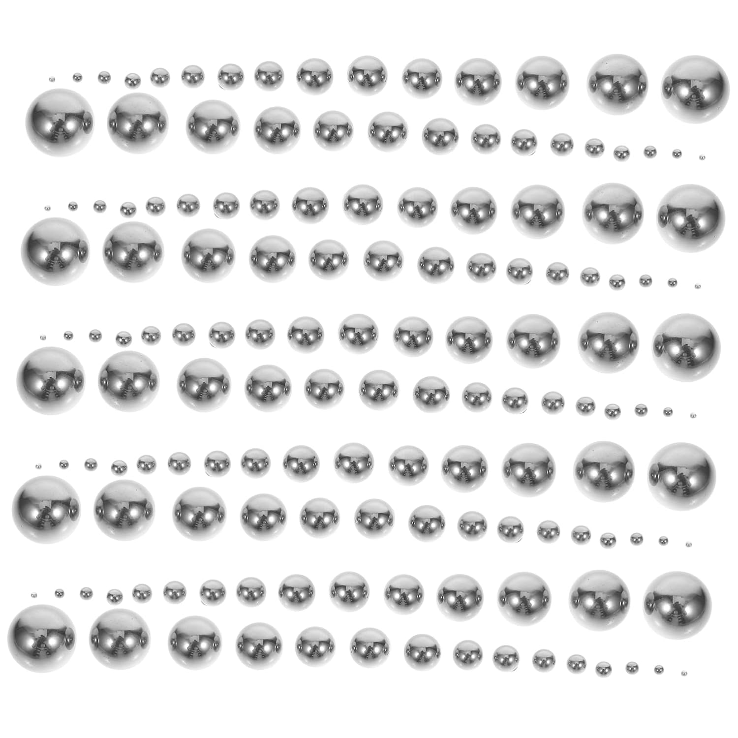 580pcs Stainless Steel Ball Set Precision Balls Assortment Kit for Bike Maintenance