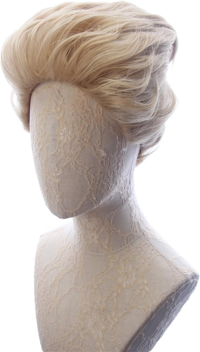 CosplayWigsCom: Dashiell Parr of Incredibles 2 Inspired Short Blonde Fullback Prestyled Wig Anime Cosplay Halloween Costume Wig for Men and Teens