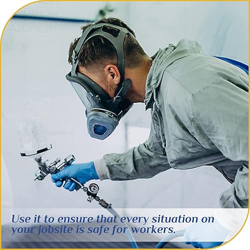 Miniatura 7 de Paquete de 30 cubiertas de lente despegables compatibles con cubiertas faciales de las series 3M 6885, 6000, 6700, 6800, 6900