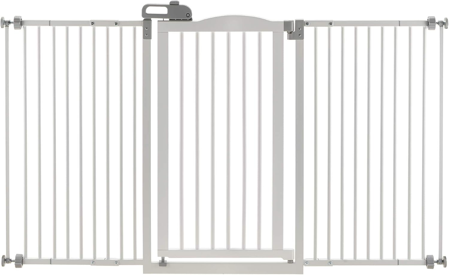 Richell Tall One-Touch Gate II Wide, Dog gate, 38.4 inch Tall pet gate, White (94935)