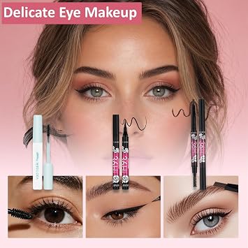 All in One Makeup Kit for Teens Makeup Gift Set for Women Holiday Gift Box Essential Multipurpose Bundle Full Make up Kits for Women Gift Makeup set (Box1)