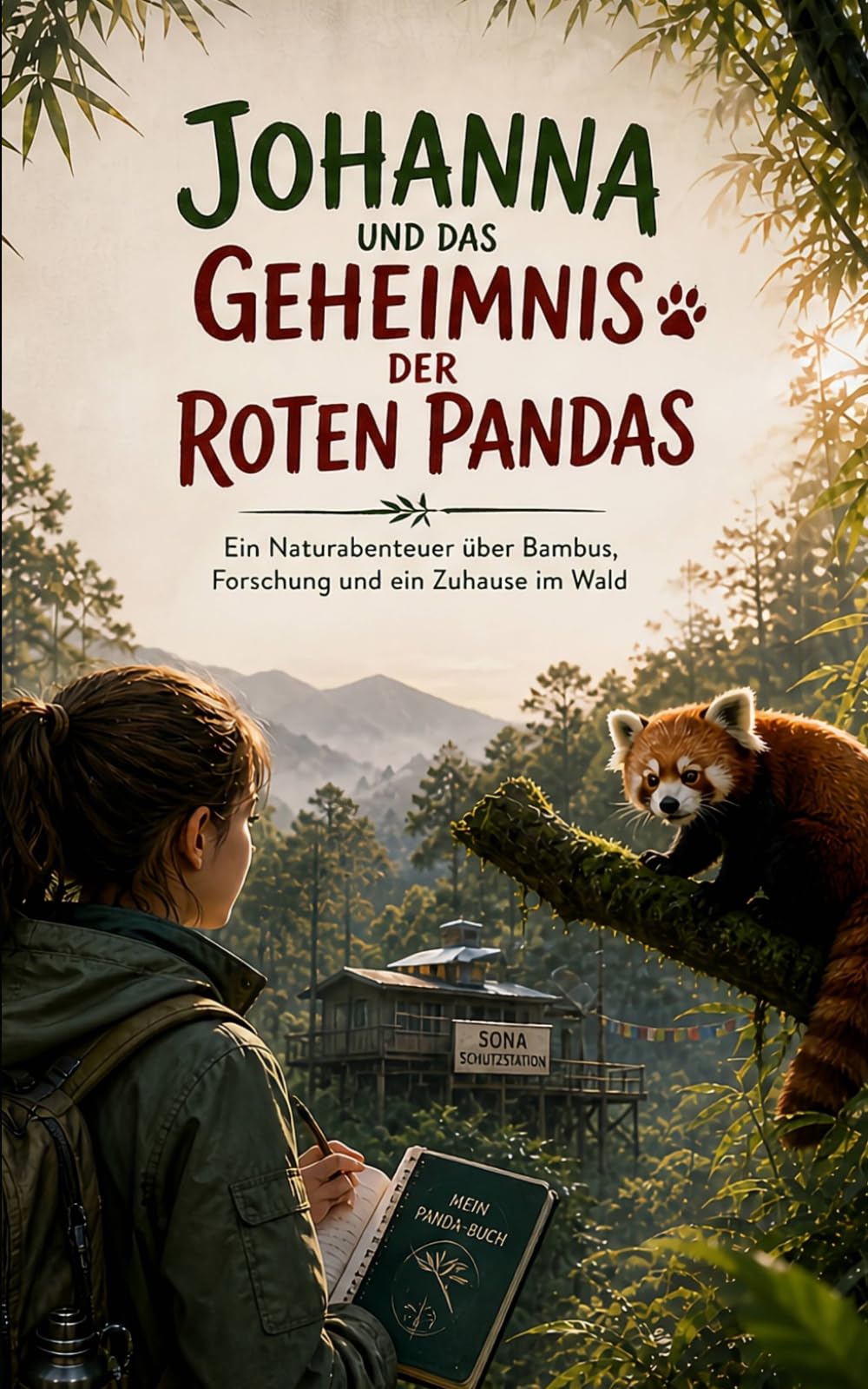 Johanna und das Geheimnis der Roten Pandas: Ein Naturabenteuer über Bambus, Forschung und ein Zuhause im Wald