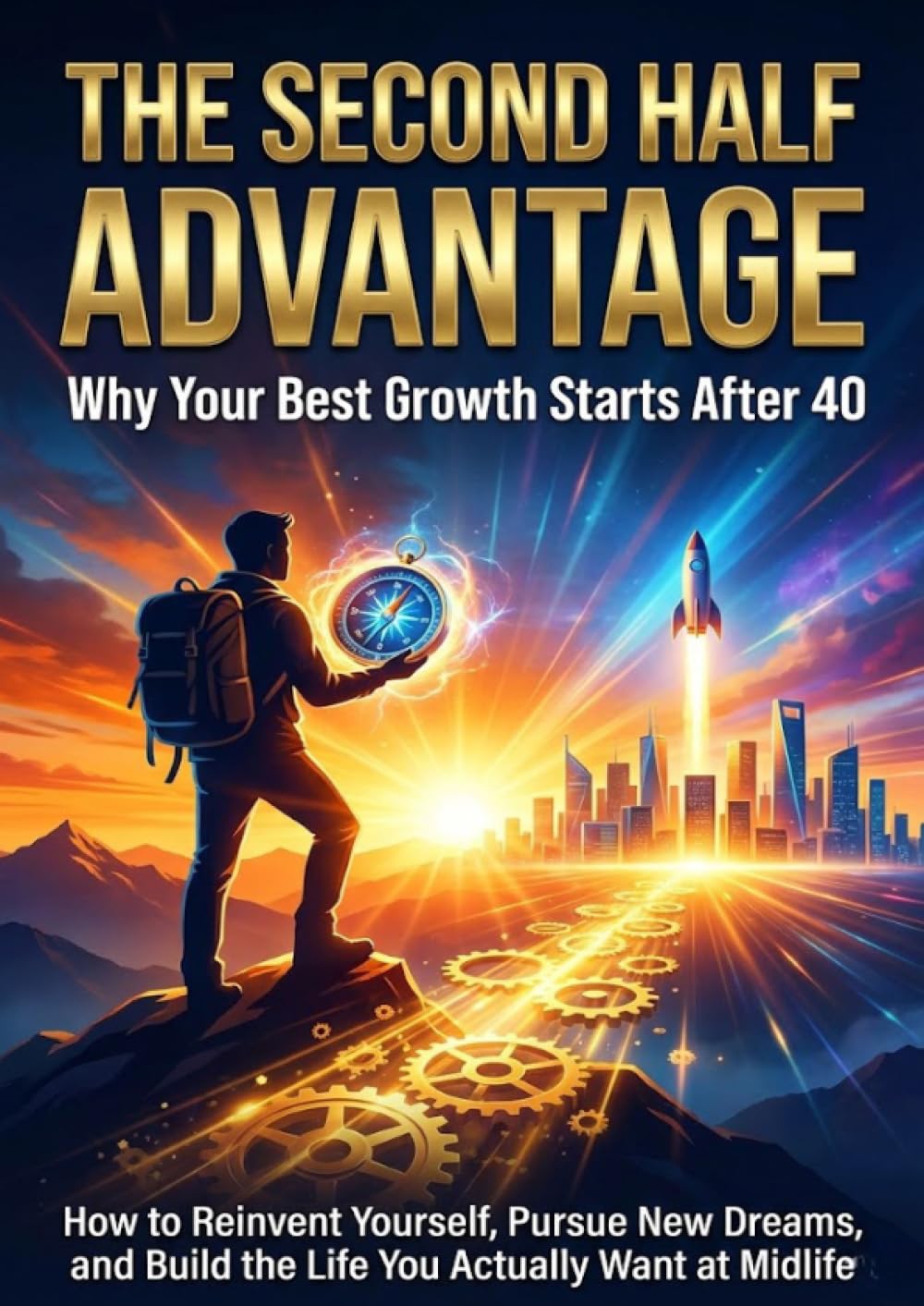 The Second Half Advantage: Why Your Best Growth Starts After 40: How to Reinvent Yourself, Pursue New Dreams, and Build the Life You Actually Want at Midlife