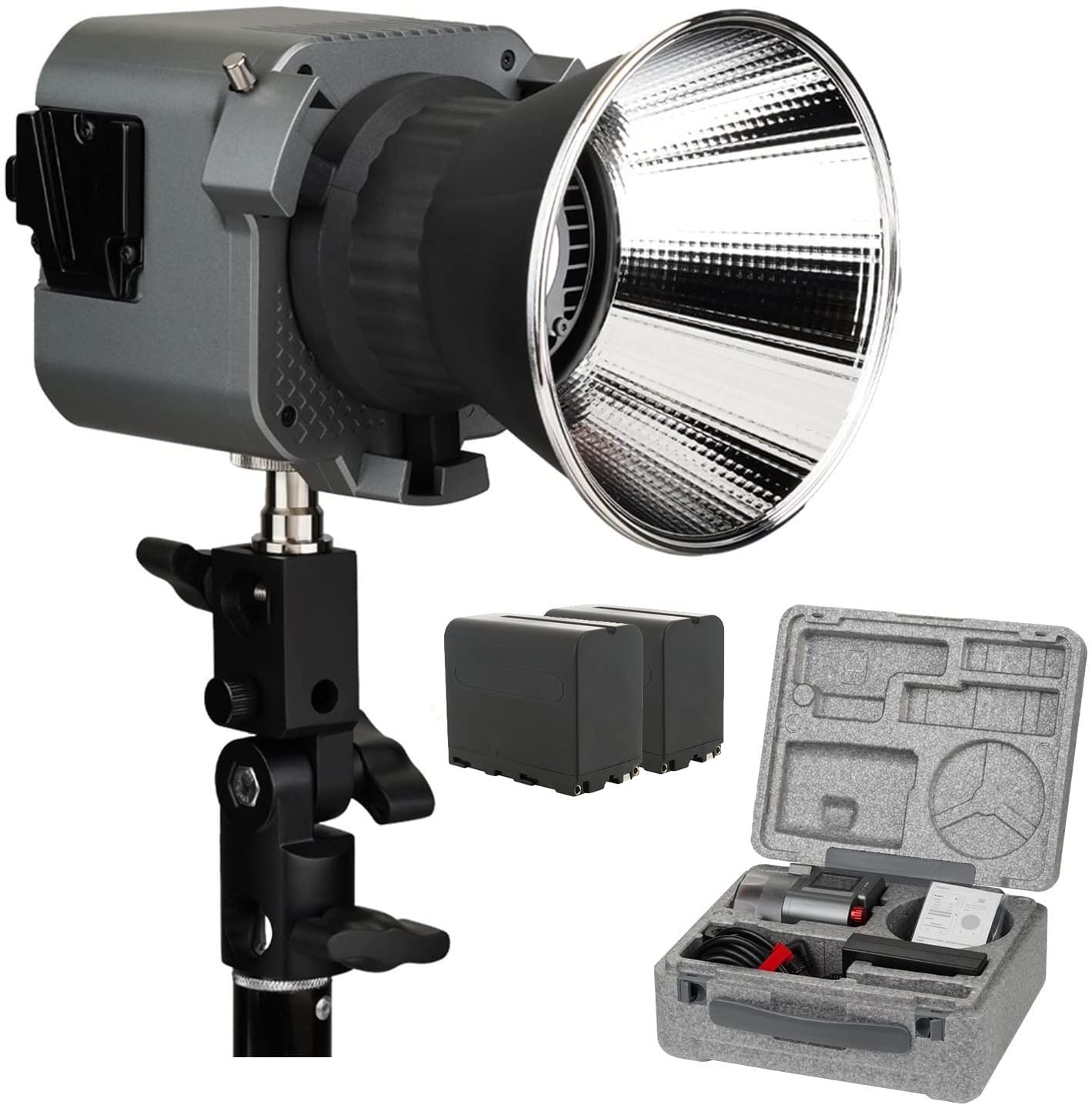 Amaran 60d 60W Daylight Studio Luz LED com kit de bateria série NP