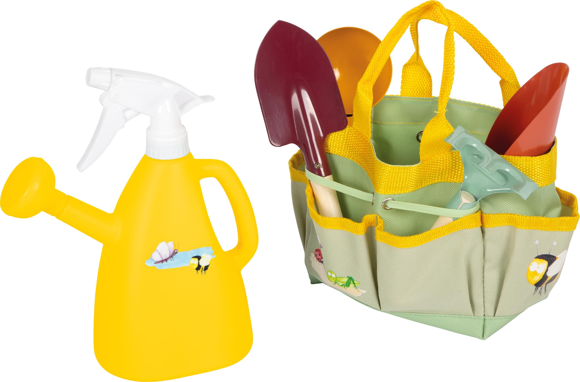 EverEarth Borsa Da Giardinaggio Con Strumenti -100% Cotone Bio & Faggio Certificato Fsc Giochi Da Giardinaggio 75772 Zoom
