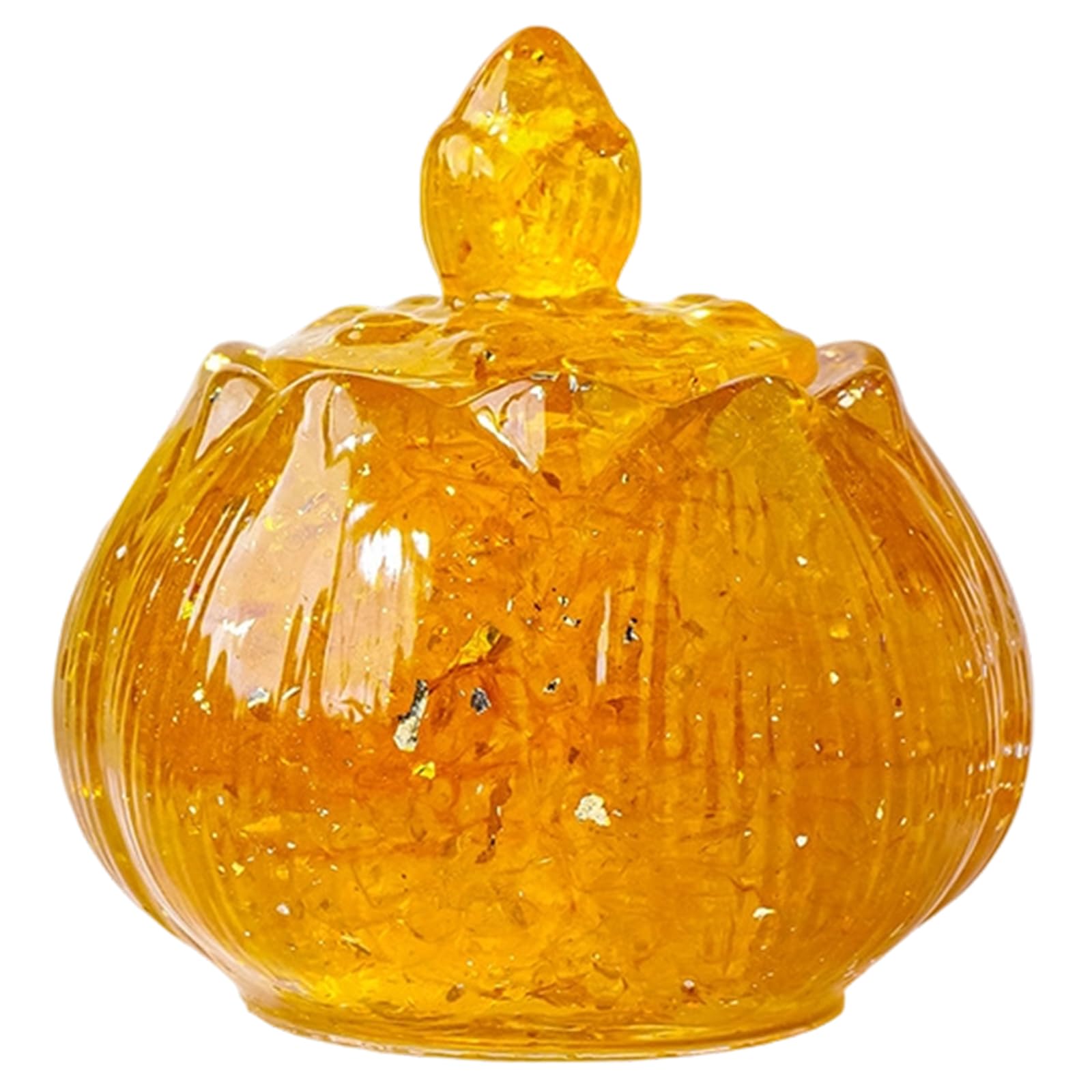 Jazuaiao Artistics Crystals Geode Resin Box Multipurpose Home Organization Decoration Positive Energy Charging Crystals Demagnetizing Bowl for Home