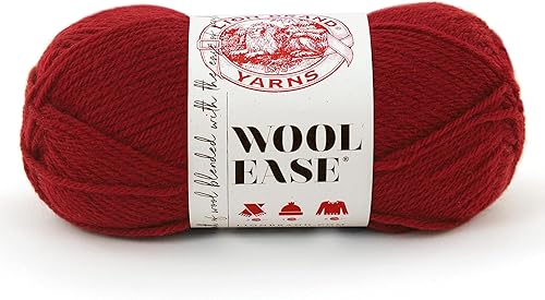Vista 78 de Lion Brand Yarn Wool-Ease - Ovillo de lana para tejer y hacer ganchillo, paquete de 3, color carámbano