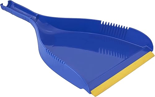 Miniatura 5 de Superio Recogedor con clip, plástico resistente, bandeja de polvo con clip de fácil agarre con borde de goma, desechos de barrido detallados, se