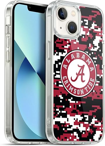 Miniatura 198 de Head Case Designs Funda de gel con logotipo oficial de la Universidad de Alabama UA [protección de grado militar] compatible con Apple iPhone 11