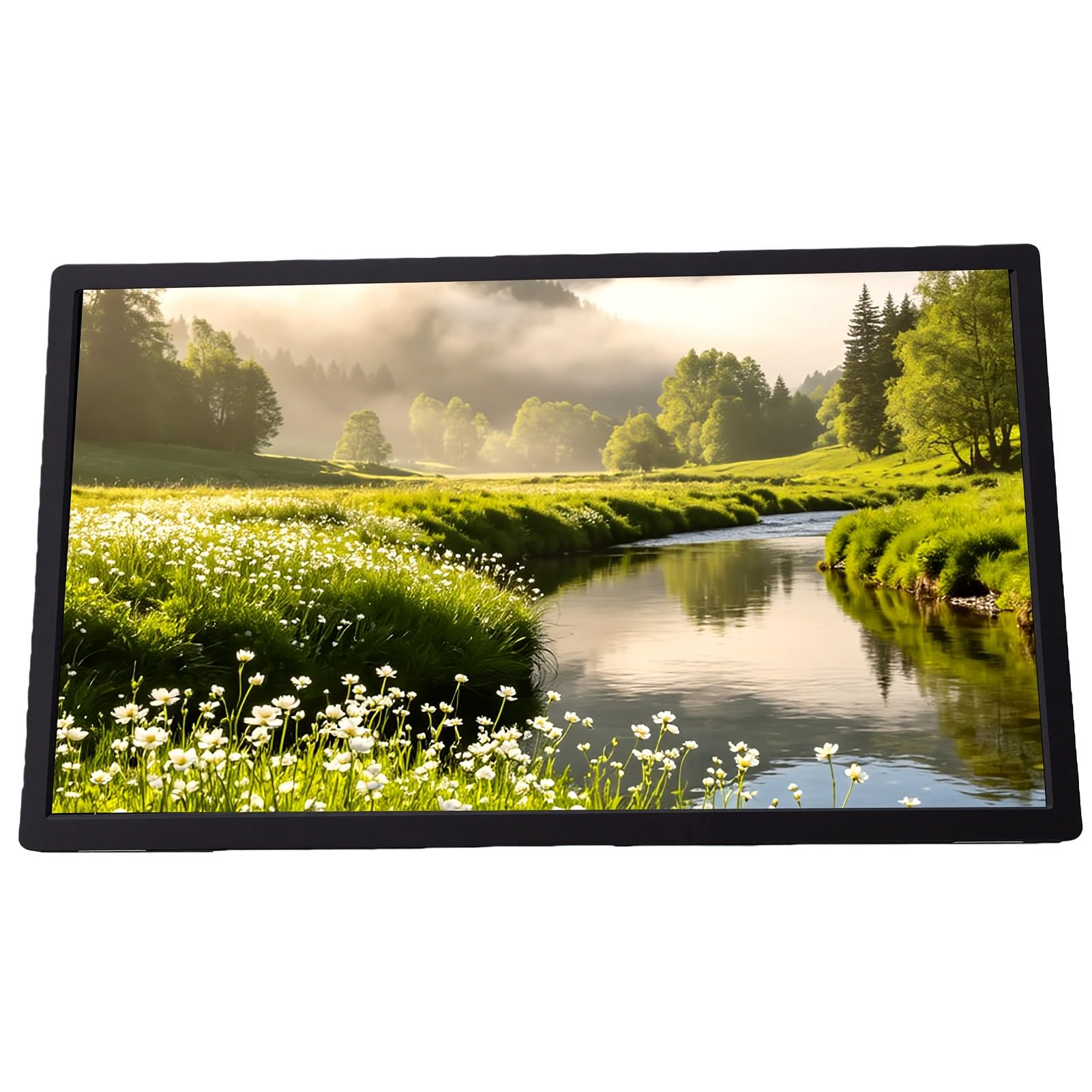 Dpofirs Monitor Portátil de 15.6 Pulgadas con Altavoces, FHD USB C