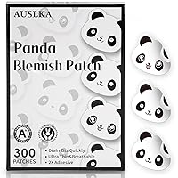Vista 8 de AUSLKA Panda - Parches para espinillas - 120 parches, puntos hidrocoloides - parche de manchas - Cuidado de la piel facial, para zits, manchas