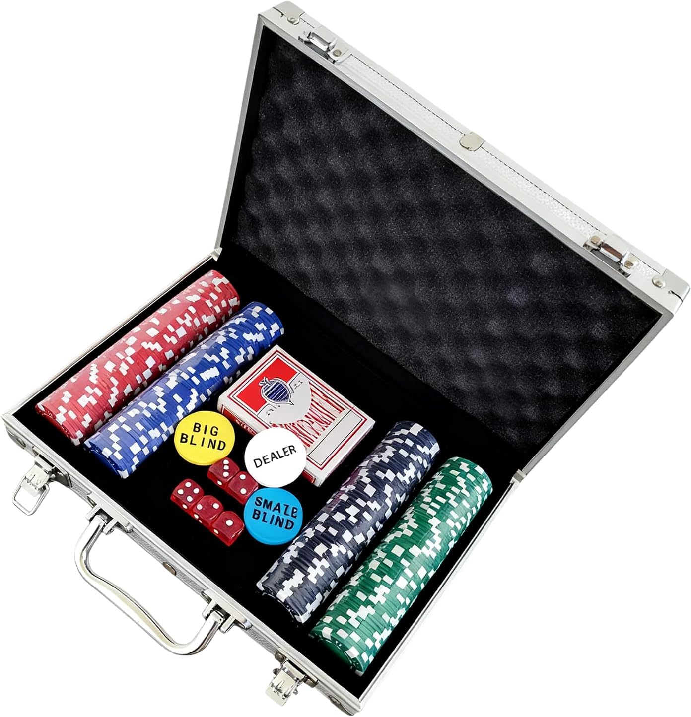 ポーカーチップセット ケース付き - 無額面 パーティー小道具,カードゲーム・ボードゲーム用 ポーカーセット,プレイヤー 女性 男性  ケース付きポーカーチップセット, 無額面 パーティー小道具, ボードゲーム ギャンブルチップ, プレイヤー ゲーム愛好家 男性 女性 Amazon  ...