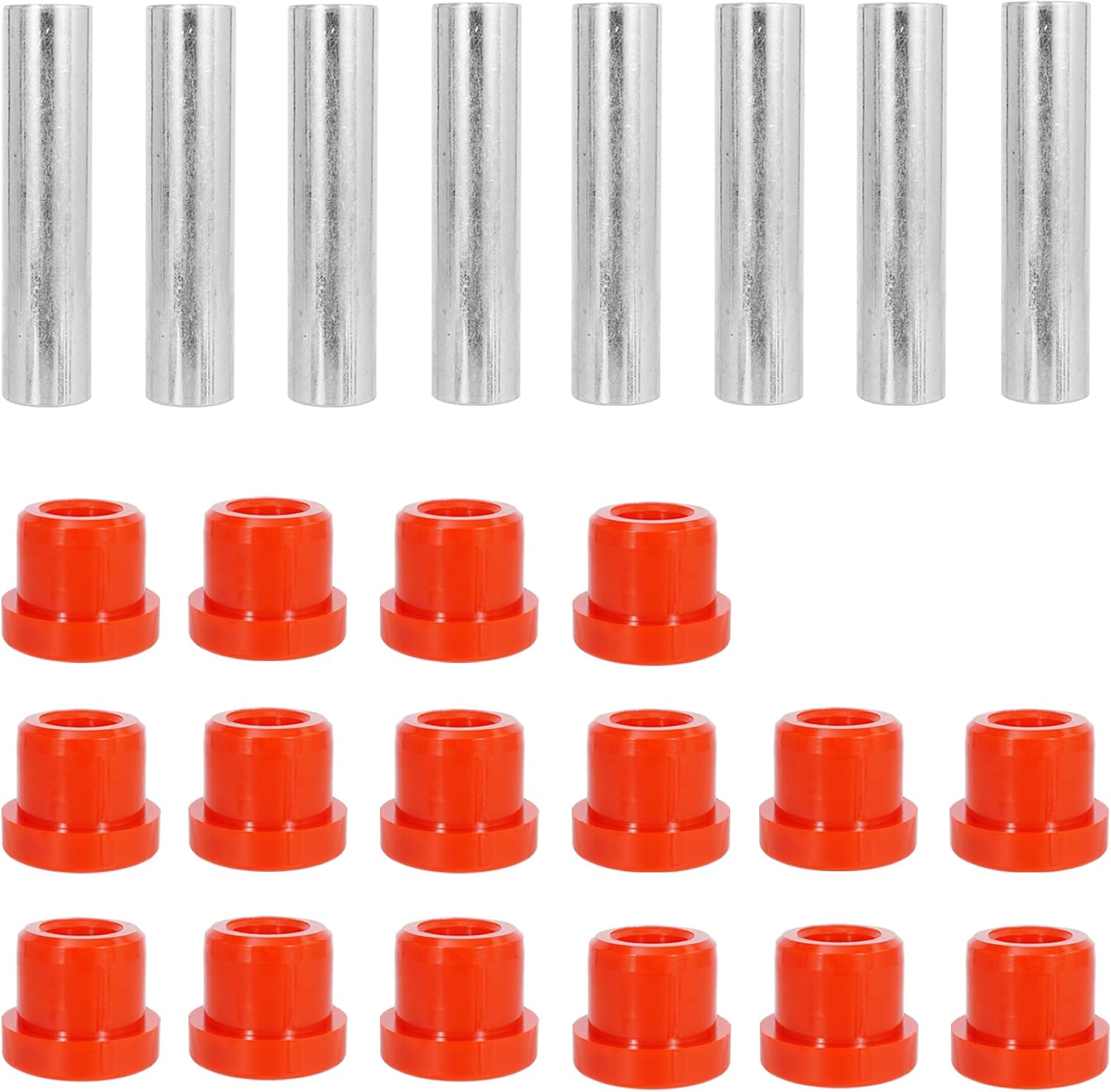 EZGO TXT Spring Bushing Kit, Golf Cart Leaf Spring Shackles for EZGO TXT Medalist 1994-Up Club Car DS 1981-Up Upgraded Polyurethane Front Rear Shackle Parts 1012303 1015583 70289-G02 70291-G01 8PCS