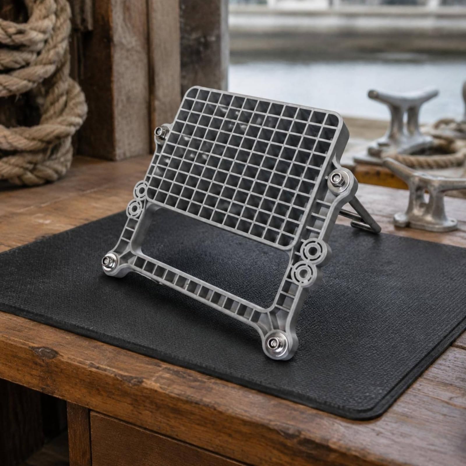 Staffa Motore Fuoribordo Motore Staffa Poppa Staffa Gonfiabile Staffa Barca con Struttura Robusta in Nylon per Fissaggio Del Motore Adatta per Uscite , style to 2