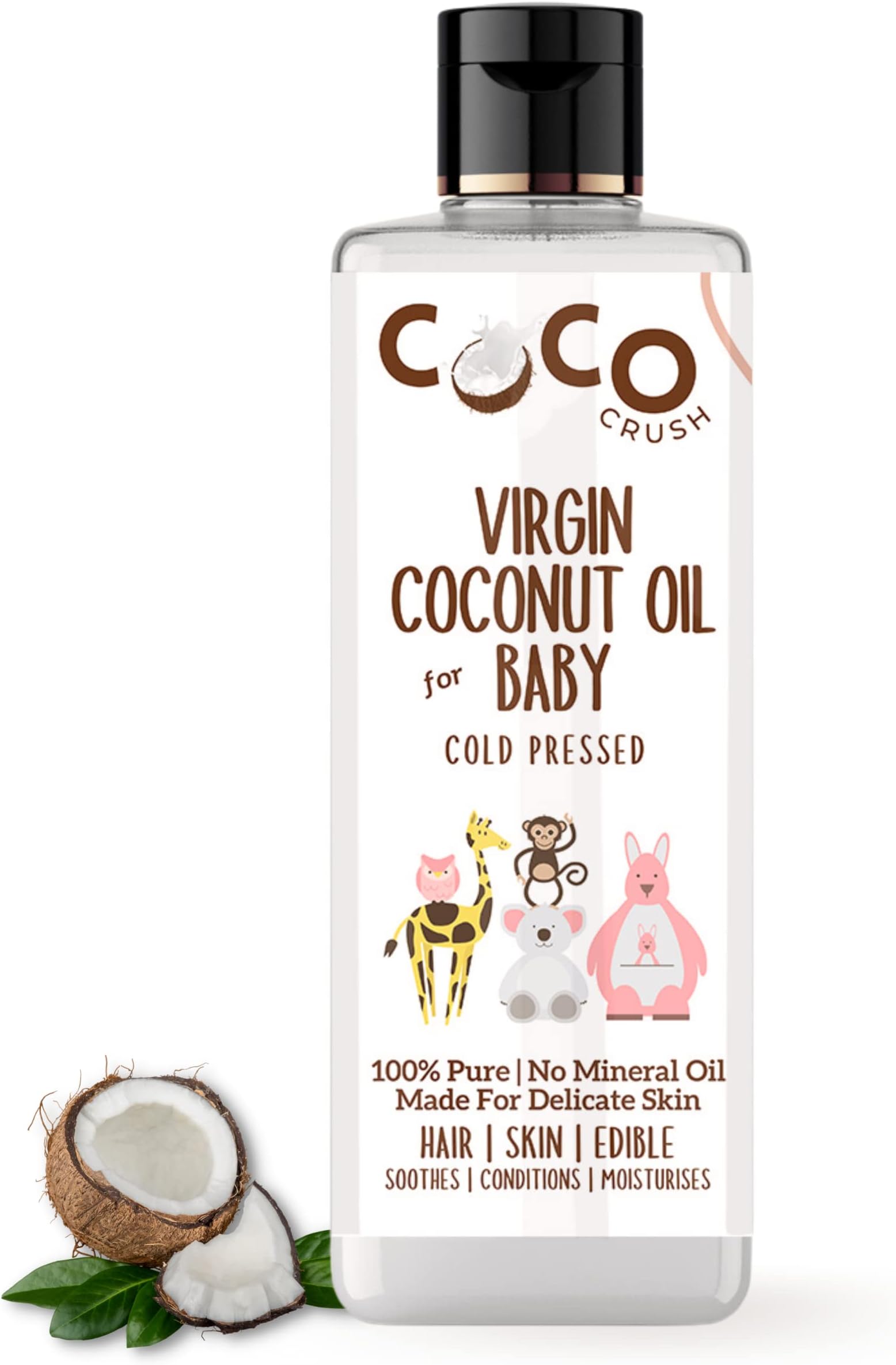 Buy LuvLap Baby Hair & Skin Oil, 100 Natural Cold Pressed Virgin