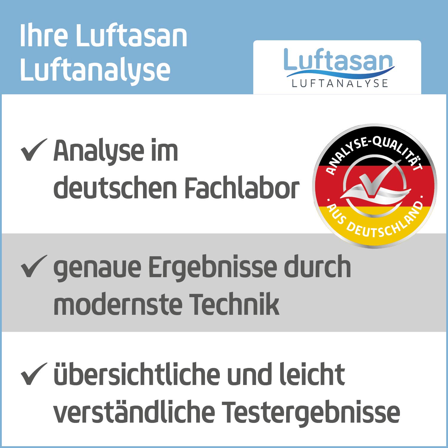 Raumluft Test fürs Kinderzimmer – Luftanalyse auf 50 Schadstoffe im Labor | professionelle Analyse im deutschen Fachlabor