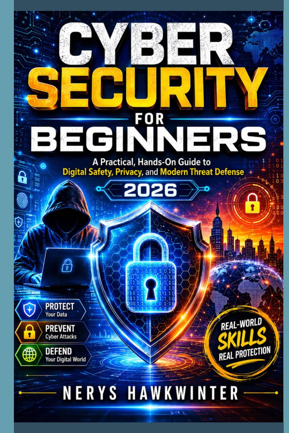 Cybersecurity for Beginners: A Practical, Hands-On Guide to Digital Safety, Privacy, and Modern Threat Defense 2026