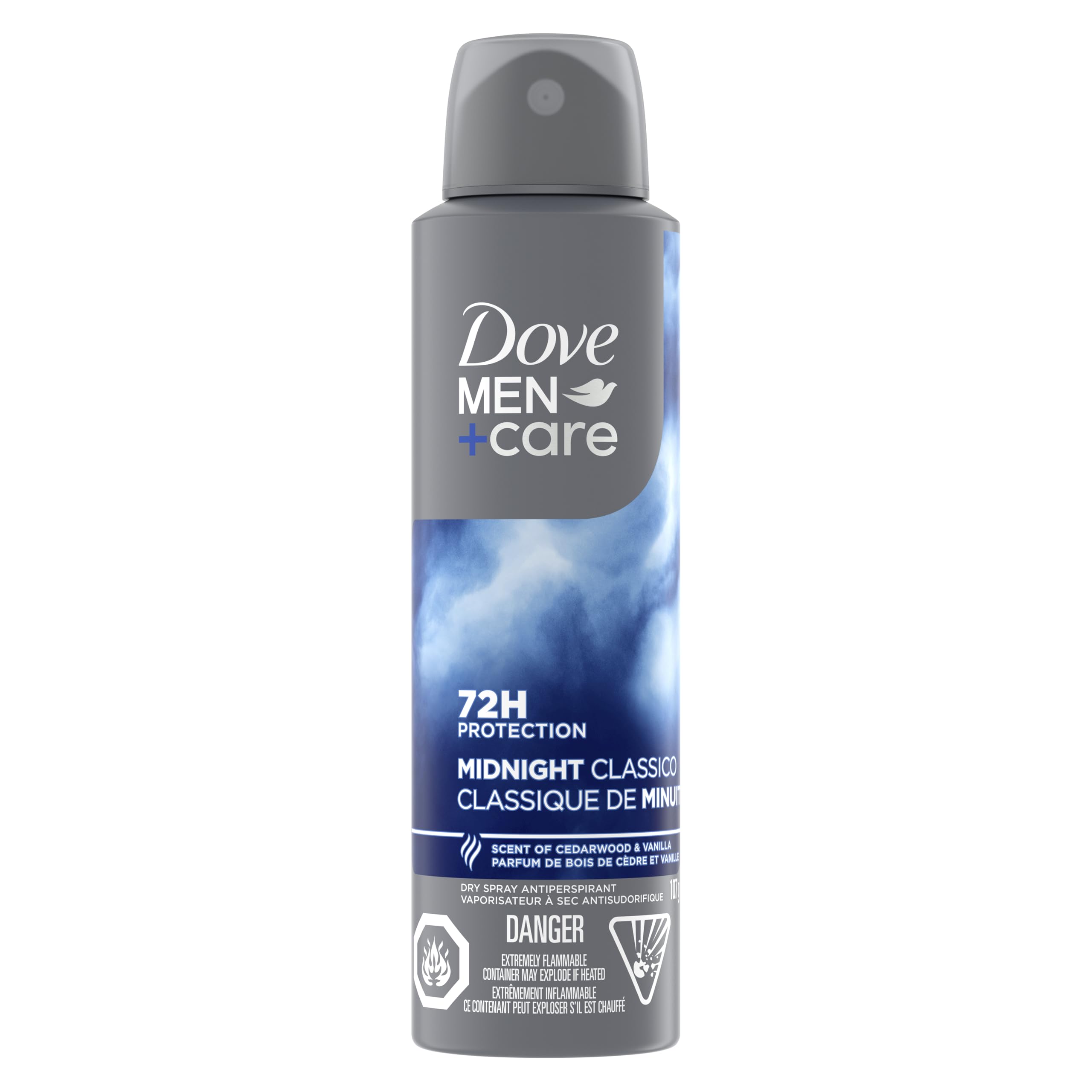 Dove Men+Care Dry Spray Antiperspirant Deodorant for a Long