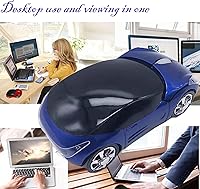 Vista 7 de Car Kids Mouse Small Cool Sports Wired Mouse for Kids Wired Kids Computer Mouse with USB Receiver and 1000DPI 2 Headlights for School Laptop