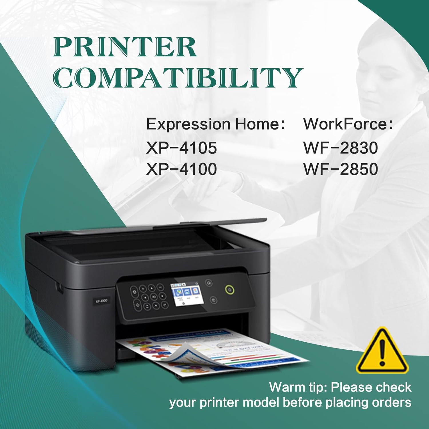 Remanufactured for 212XL Ink Cartridges for Epson 212 Ink Cartridges Combo Pack for 212 XL T212 T212XL Ink for Workforce WF-2830 WF-2850 Expression Home XP-4100 XP-4105 Printer (5 Pack)
