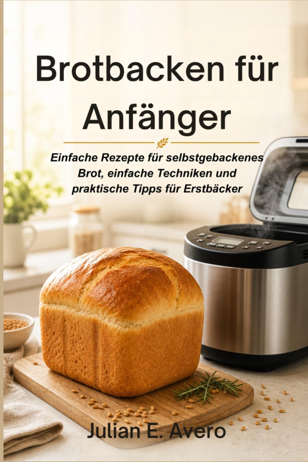 Brotbacken für Anfänger: Einfache Rezepte für selbstgebackenes Brot, einfache Techniken und praktische Tipps für Erstbäcker