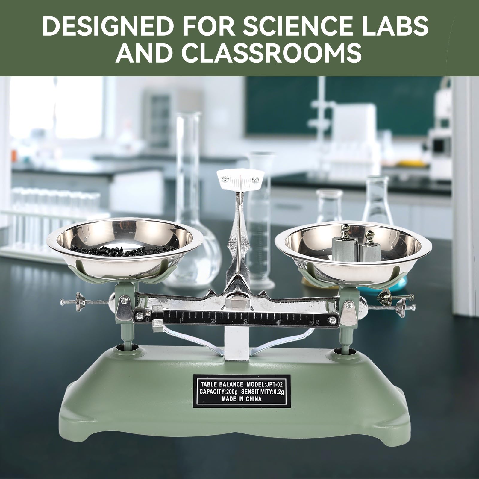 Mechanical Balance Scale - 200g Precision -5