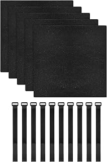 Loft Bed Ladder-Safety Pads – 5-Pack Anti-Skid Ladder-Mats, Adjustable Strap Protection, Soft Durabl Covers | Bunk Bed Ladder-Pads for Kids, College Dorms, RVs, Bedrooms and Apartments