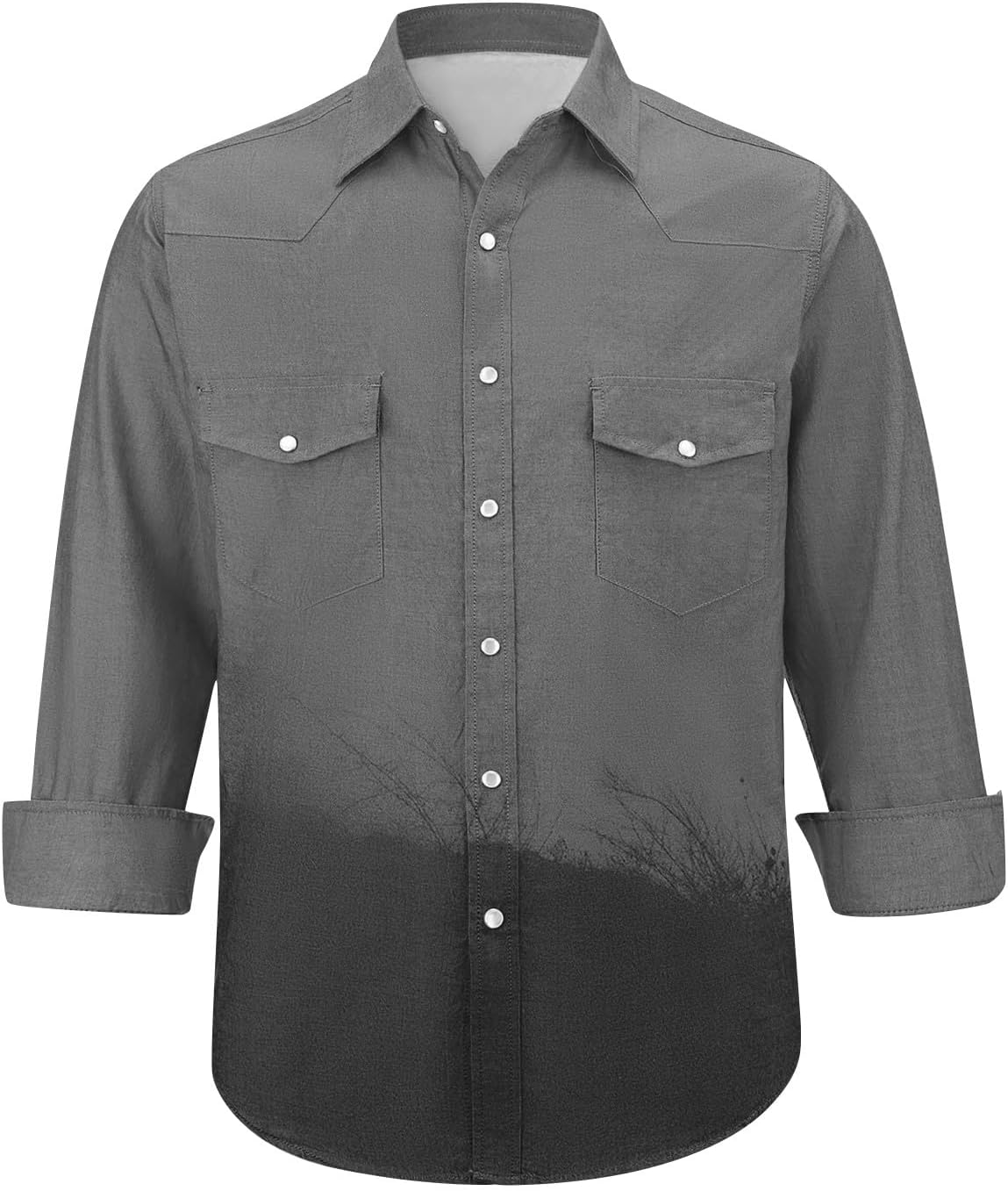 Mens Business Casual Shirt, Button Down Long Sleeve Shirt Regular Fit Casual Beach Shirts
