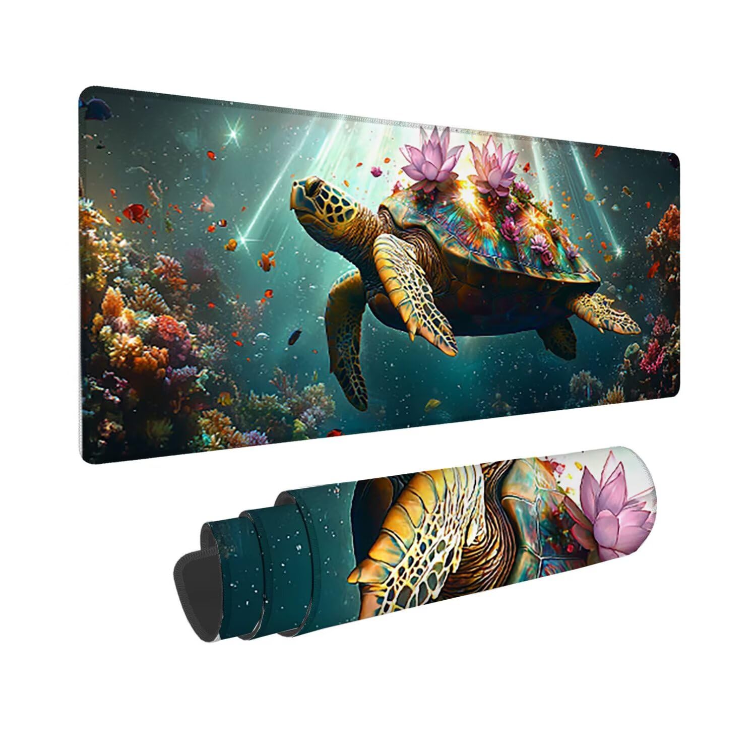 Podkładka pod mysz do gier, 1400 x 600 mm XXL Podkładka pod mysz do gier, duża, antypoślizgowa, wodoodporna, iExtended długa podkładka pod mysz do klawiatury XXL, akcesoria biurowe, do gier, komputera