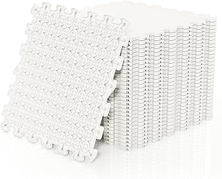 10 PCS/18 PCS Hockey Flooring Tiles, 46.5 x 46.5 cm Dryland Synthetic Ice Tiles, Hockey Shooting Equipment Artificial Ice Mats for Indoor & Outdoor