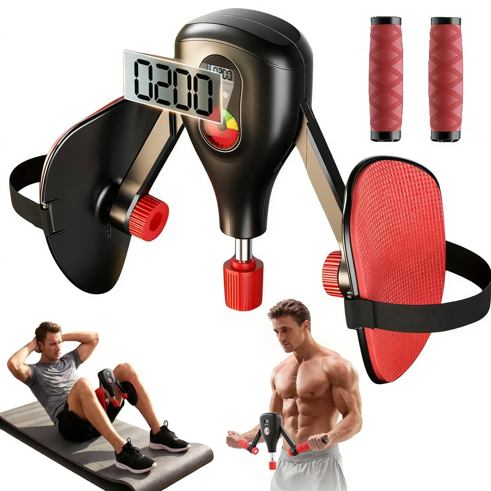 Kegel per Uomo - Attrezzi Palestra Casa - Attrezzo per Glutei - Pavimento Pelvico Uomo - Esercitatore Gambe 15-70 lbs per Tonificazione e Yoga, Adatto a Uomini e Donne