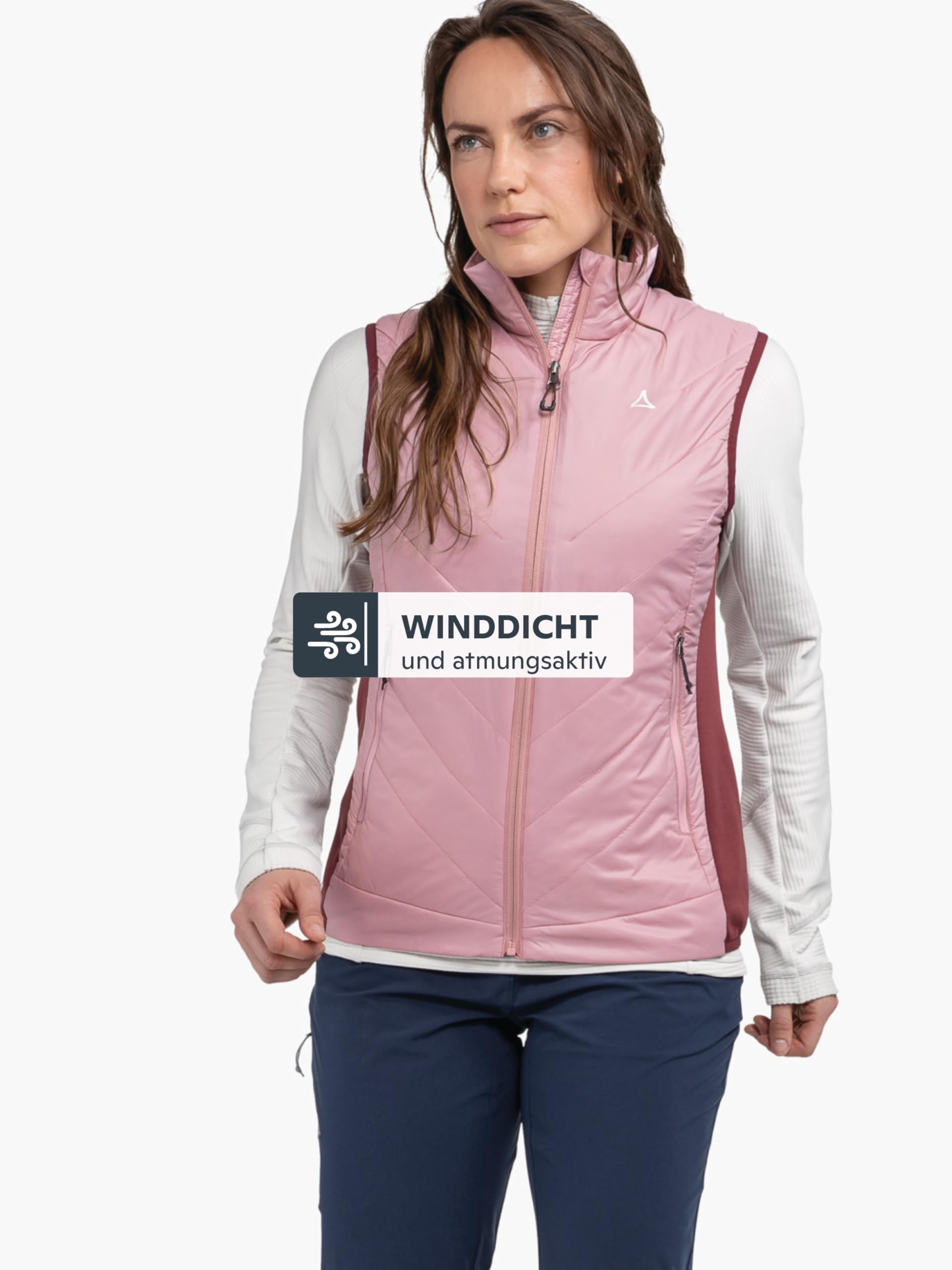 Schöffel Damen Hybrid Vt Style Cascata WMS, windabweisende, komprimierbare Funktionsweste… – Ansicht 2